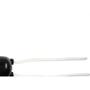 Imagem de Radial Soquete C/Rabicho  Preto - Kit C/10 Pc