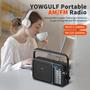 Imagem de Rádio AM/FM Portátil YOWGULF com Bluetooth - Melhor Recepção