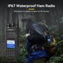 Imagem de Rádio amador portátil Retevis Ailunce HA1UV de banda dupla IP67