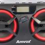 Imagem de Rádio Amvox AMC-595 CD, Entradas USB, Auxiliar e Bluetooth, Rádio FM, Display Digital, 15W RMS