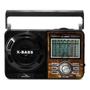 Imagem de Radio Antigo Retro Bluetooth Am/fm Pen Drive Bivolt Marrom 110V/220V