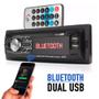 Imagem de Rádio Automotivo 1 Din Astra 2001 2002 2003 2004 2005 2006 Bluetooth USB Atende Sincroniza Ligação Celular