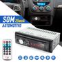 Imagem de Rádio Automotivo 1 Din Chery QQ 2011 2012 2013 2014 2015 2016 Bluetooth USB Atende Sincroniza Ligação Celular