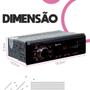 Imagem de Radio Automotivo Mp3 Player Bluetooth 2 Usb Carrega Celular