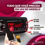 Imagem de Radio Automotivo Sem Toca Cd Mp3 Player Bluetooth 2 Usb Carrega Celular