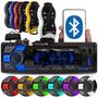 Imagem de Radio Automotivo Sem Toca Cd Mp3 Player Bluetooth Usb Display Colorido + Controle 500m Stetsom