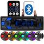 Imagem de Radio Automotivo Sem Toca Cd Mp3 Player Bluetooth Usb Display Colorido