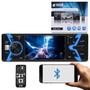 Imagem de Rádio Automotivo Som Bluetooth MP3 Player 1 Din LCD 4” MP5 MP4 USB SD FM Controle H-TECH HPM 3010