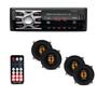 Imagem de Rádio Automotivo Som Bluetooth MP3 Player 2 Pares Alto Falantes 5 Polegadas JB Flex Le Son 110W 4 Ohms