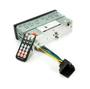 Imagem de Rádio Automotivo Som MP3 Player Com Bluetooth Entrada USB e Micro SD e Controle - BT