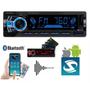 Imagem de Rádio Caminhão FM 540 Mp3 Bluetooth Usb Sd 60 Watts Moldura 