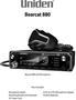 Imagem de Rádio CB Uniden BEARCAT 880 - 40 Canais com Display LCD de 7 Cores