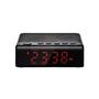 Imagem de Rádio Com Relógio Alarme Despertador Digital FM Bluetooth De Mesa Com Display LED LE674