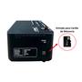 Imagem de Rádio Com Relógio Alarme Despertador Digital FM Bluetooth De Mesa Com Display LED LE674