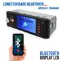 Imagem de Rádio Com Tela 1 Din Fiat Novo Uno Bluetooth USB Atende Sincroniza Ligação Celular