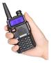 Imagem de Radio Comunicador Baofeng UV-5R Dual Band - 128 Ch - Preto