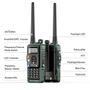 Imagem de Rádio Comunicador Walkie Talkie UHF VHF UV-S9 Plus