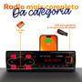 Imagem de radio de carros bluetooth aparelho mp3 player Espelhamento Chamadas Usb Sd auto radio Fm