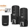 Imagem de Rádio Flash Godox Ct-16 de 16 Canais com Transmissor + 2 Receptores para Flash Speedlite e de Estúdio