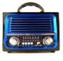 Imagem de Rádio Lelong Le-642 Am/Fm Bluetooth Usb Sd Aux Bivolt Azul