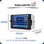 Imagem de Rádio Multimidia MP5 2 Din com Câmera de Ré e Moldura Corolla 2008 2009 2010 2011 2012 2013