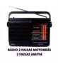 Imagem de Rádio Portátil 2 Faixas Am/fm Bivolt Motobrás 110/220volts