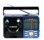 Imagem de Rádio Portátil Am Fm A Pilha E Energia Usb Recarregável Bluetooth