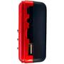 Imagem de Radio Portatil Fm Bluetooth Usb Micro Sd Aux Vermelho Painel