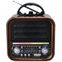 Imagem de Radio Portatil Megastar RX720BTW 600 Watts P.M.P.O com Micro SD/USB/Bluetooth - Marrom