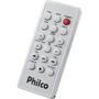 Imagem de Rádio Portátil Philco - Bluetooth, CD, MP3, USB, Aux. e FM Controle Remoto 15W RMS Bivolt Preto/Branco - PB329BT