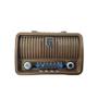 Imagem de Rádio Portátil Retro Bluetooth 5W Ad-828 Altomex Novo