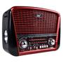 Imagem de Radio Portatil Vintage Bluetooth Am Fm Recarregável Mp3 Usb