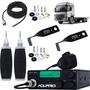 Imagem de Rádio Px 40 Canais Rp-40 Antena Inox 2,70 metros  Cabo 5,5 metros Suportes Mercedes Benz Atego