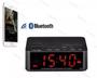 Imagem de Rádio Relógio Digital Despertador Alarme Rádio Fm Bluetooth LE-674