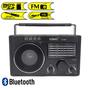 Imagem de Rádio Retro Com Bluetooth Am Fm Sd Usb Mp3 Bivolt LE609