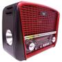 Imagem de Rádio Retro Portátil Inova Rad-8391 Vermelho