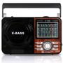 Imagem de Rádio Retro Vintage Am Fm Sw Usb Bluetooth Bateria Recarregavel Aux Sd - Estilo Antigo - ATURN SHOP