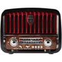 Imagem de Rádio Retrô Vintage J108 Altomex com Lanterna AM/FM, Pendrive, Bluetooth, Aux Bivolt