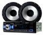 Imagem de Rádio Roadstar RS2714BR BT/2 USB/SD/FM/Auxiliar + 2 Alto Falantes 6  Bomber 100w