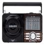 Imagem de Rádio Vintage Retro com bluetooth USB 1088 AM/FM/SW recarregável