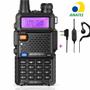 Imagem de Rádio Walk Talk Comunicador Baofeng UV-5R Dual Band Uhf Vhf Fm Com Fone