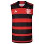 Imagem de Ragata Oficial Flamengo I 24/25 Masculina Preto Vermelho