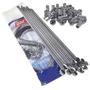 Imagem de RAIO PARA RODA DIANTEIRA MOTO HONDA BIZ 100 125 POP 100 110i DIANTEIRO 3,2MM CROMADO ( KIT )