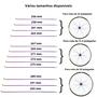 Imagem de Raios de Bicicleta 26/27,5/29 Polegadas - Aço Inoxidável 304 - Alta Resistência