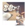 Imagem de Ralador de coco manual raspador com Lâminas em inox