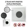 Imagem de Ralo 20x20 Alumínio Concavo Coletor Branco Saída Baixa para tubo de 100mm com Sistema Sifonado
