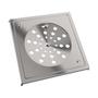Imagem de Ralo Blukit Quadrado 10Cm Com Fecho Inox