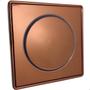Imagem de Ralo Click E Porta Grelha Rose Gold Inox 15x15 Kit Banheiro Caixilho Quadrado Suporte Ralo Inteligente Antiodor 15cm Tampa Caixa Sifonada Brilhoso