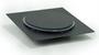 Imagem de Ralo Click Up Inteligente Banheiro Lavanderia 10x10cm Inox Preto Fosco - R10PT