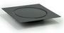 Imagem de Ralo Click Up Inteligente Banheiro Lavanderia 10x10cm Inox Preto Fosco - R10PT